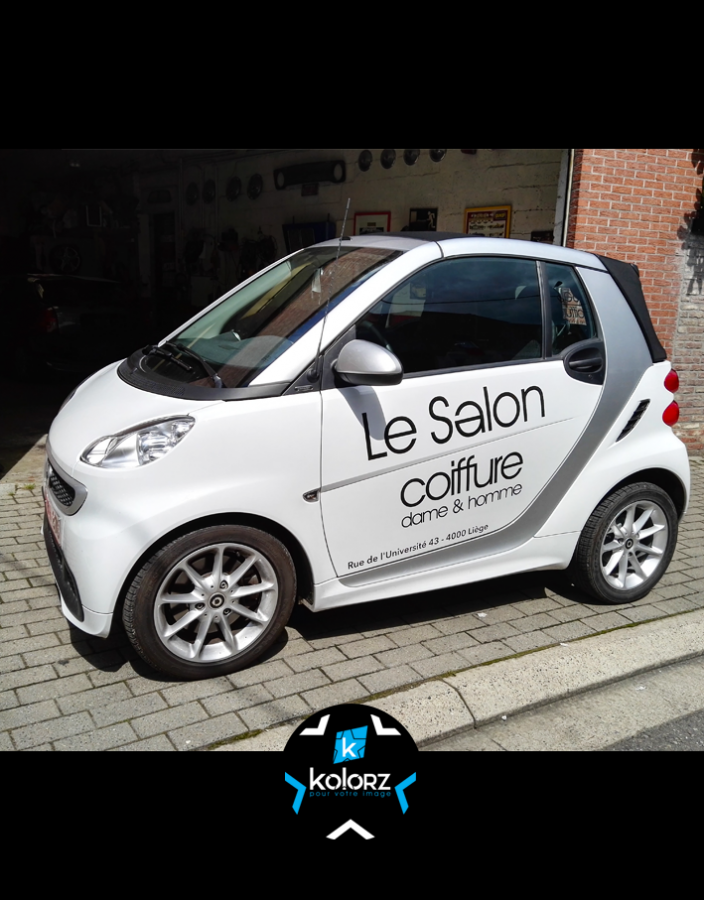 Lettrage Smart LE SALON COIFFURE