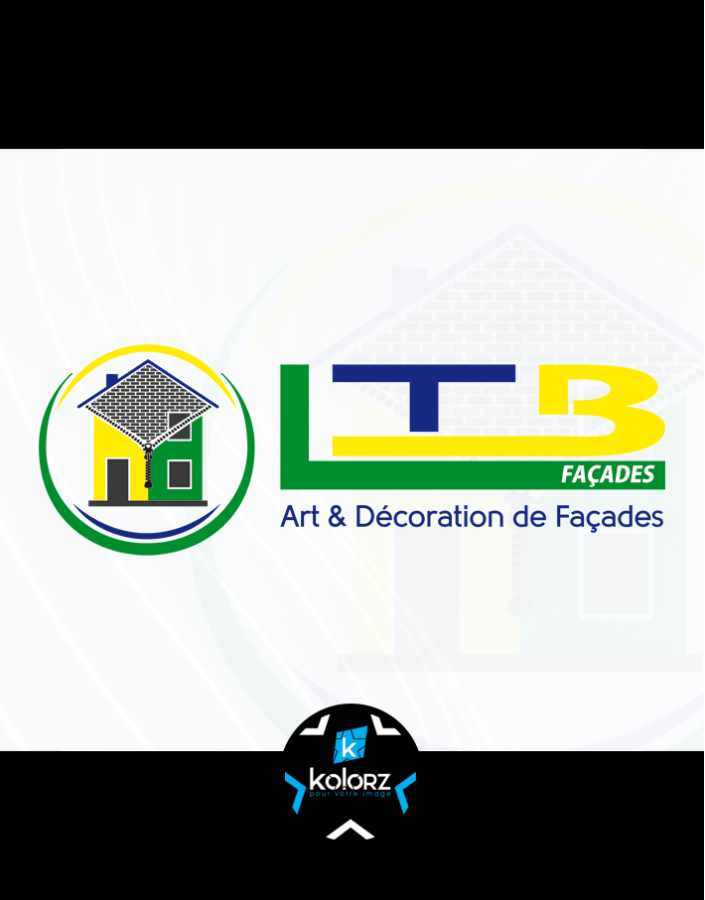 Création de logo et identité visuelle professionnelle LTB FACADES