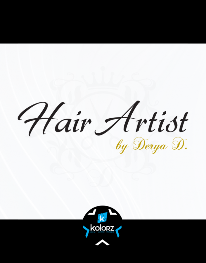 Création de logo et identité visuelle professionnelle HAIR ARTIST