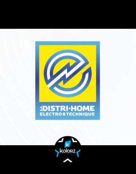 Création de logo et identité visuelle professionnelle DISTRI HOME