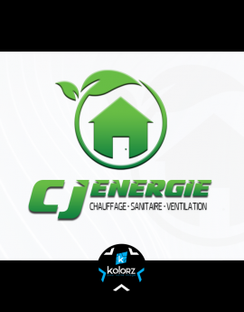 Création de logo et identité visuelle professionnelle CJ ENERGIE