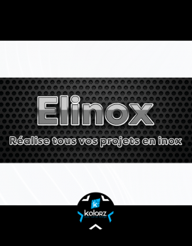 Création de logo et identité visuelle professionnelle ELINOX