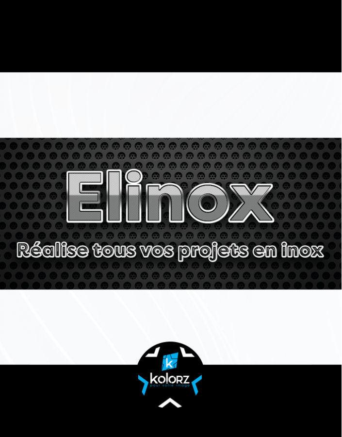 Création de logo et identité visuelle professionnelle ELINOX