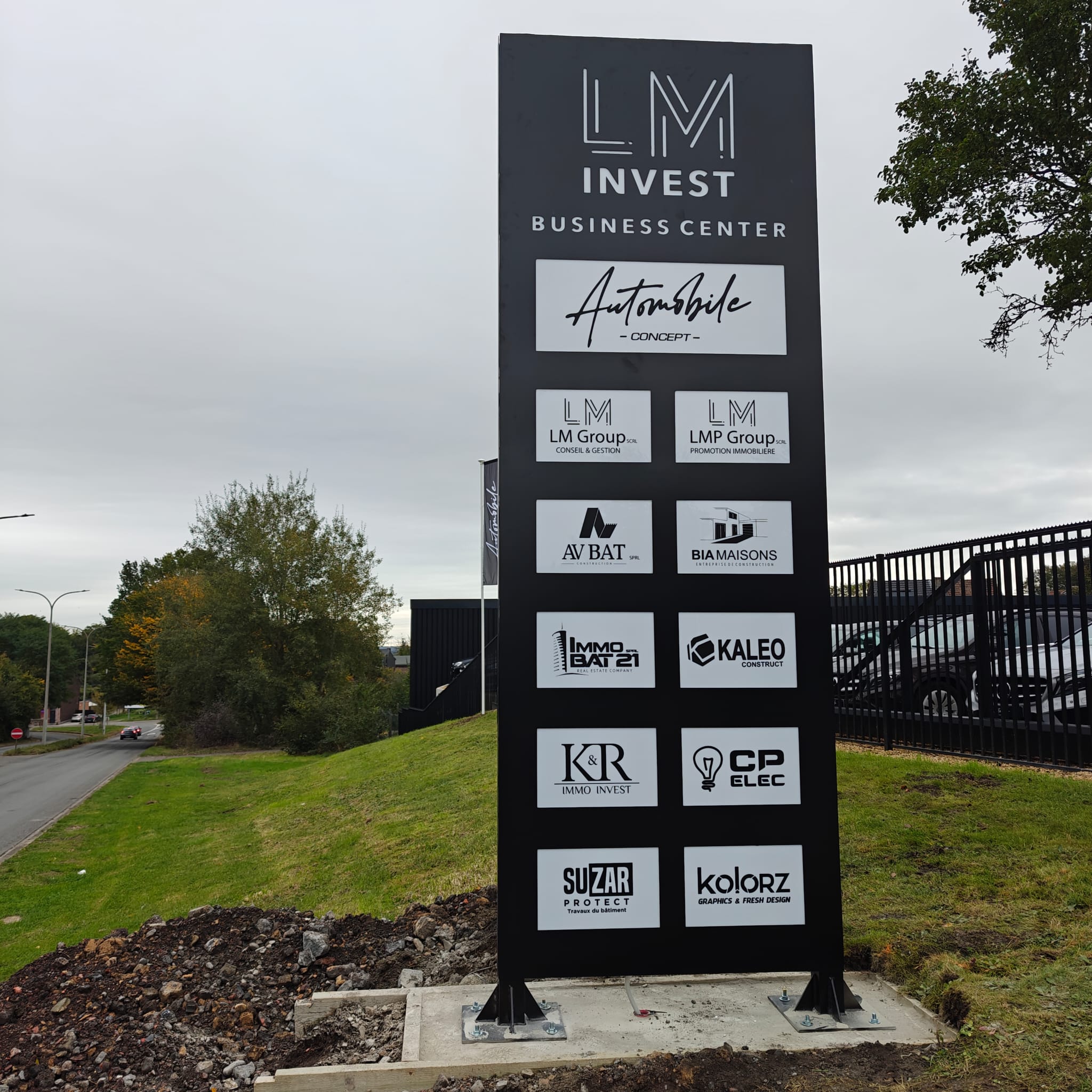 Panneau de signalisation design