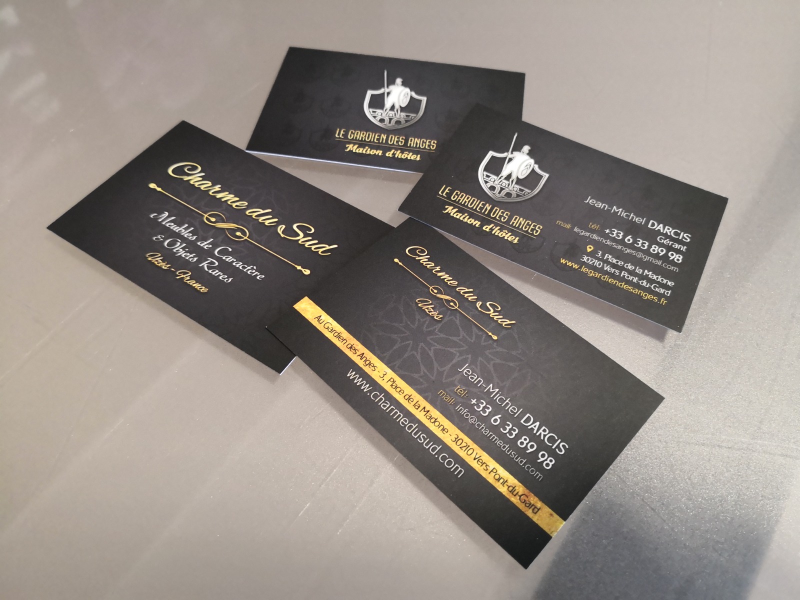 Exemple de carte de visite créative