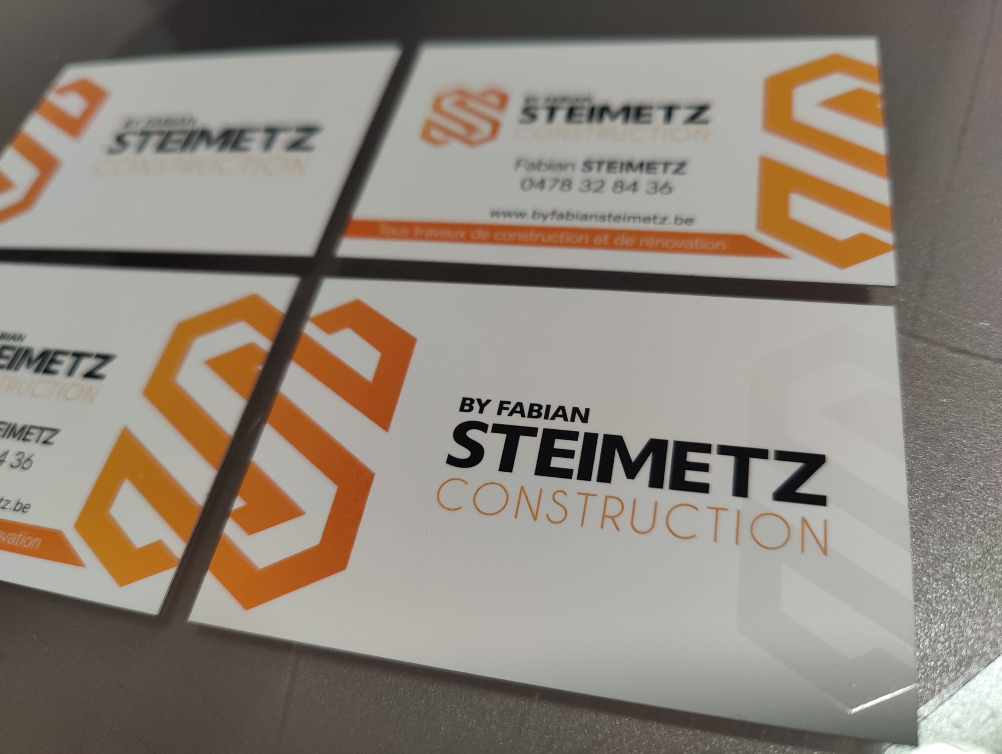 Design de cartes de visite premium