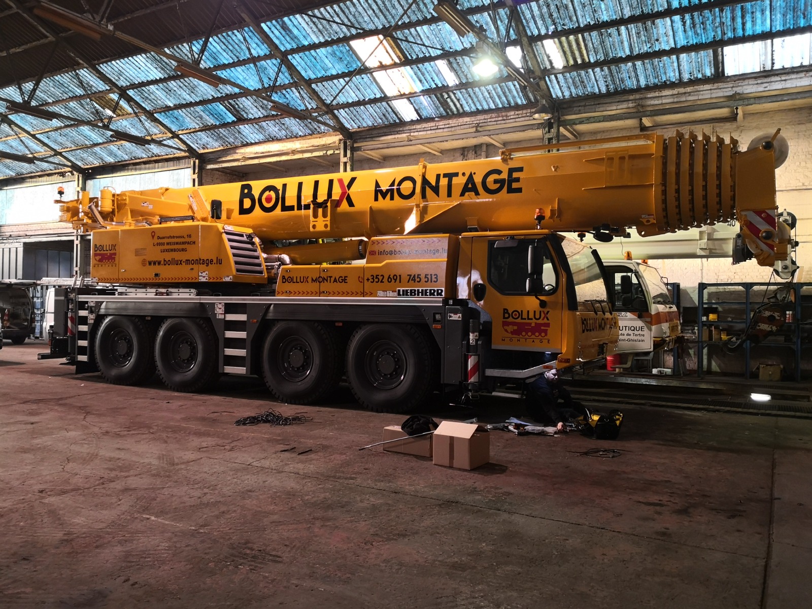 Identification remorque publicitaire