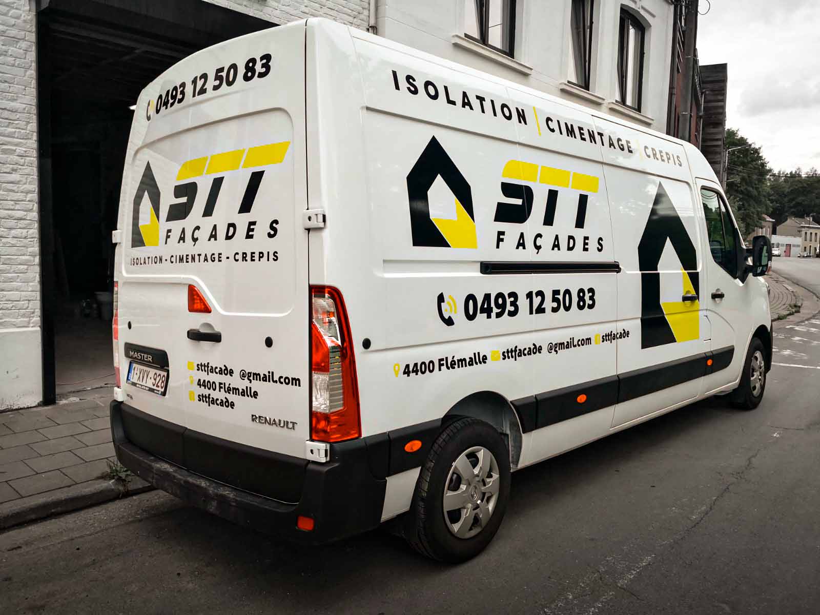 Publicité sur véhicule de transport